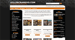 Desktop Screenshot of killercramdvd.com