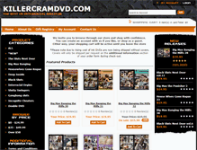 Tablet Screenshot of killercramdvd.com